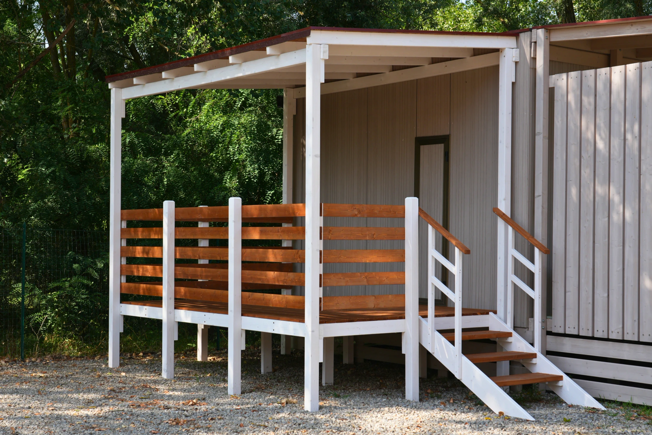 Veranda in legno della Linea Classic Ellehouse