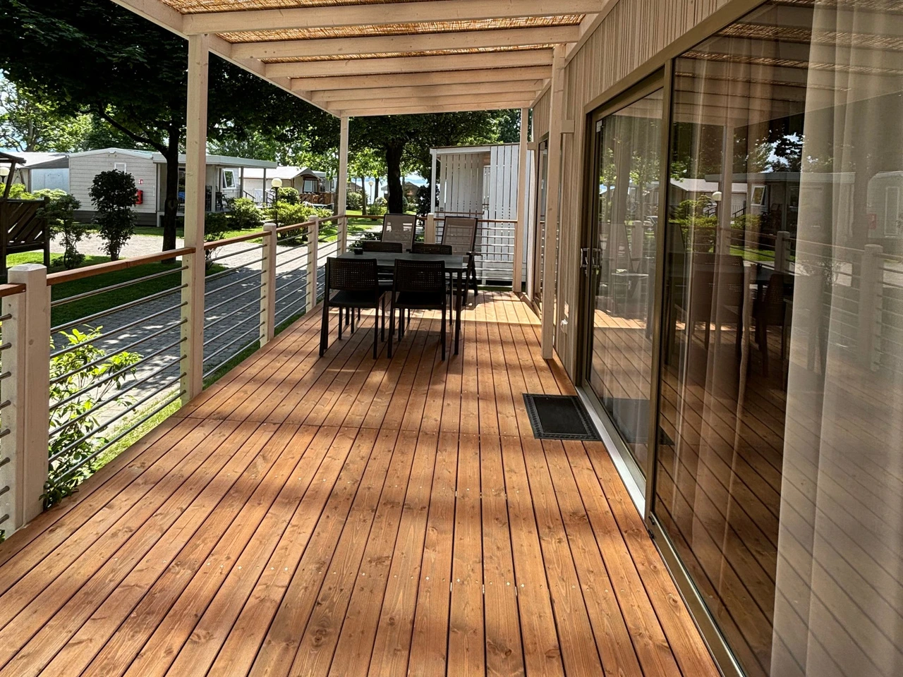 Opzione di personalizzazione per una veranda in legno — Foto 2